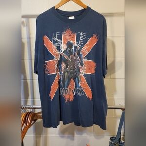 Vintage Union Jack Marvel Mad Engine Shirt